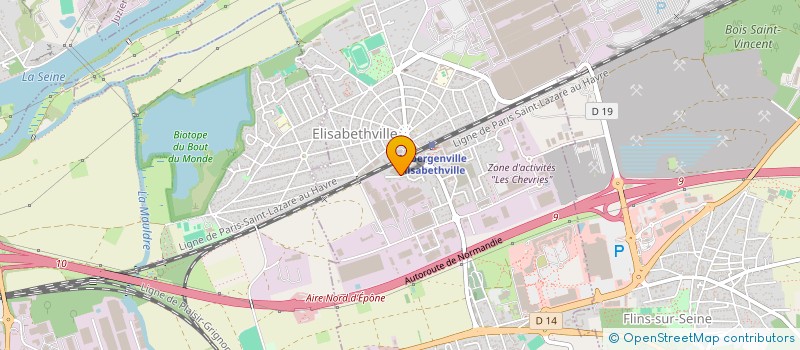 localisation de l'entreprise LOCATION APP 2003  AUBERGENVILLE