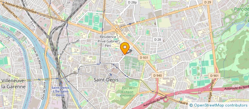localisation de l'entreprise LOCATION APPART  SAINT-DENIS