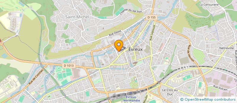 localisation de l'entreprise LOCATION APPARTEMENT EVREUX  EVREUX