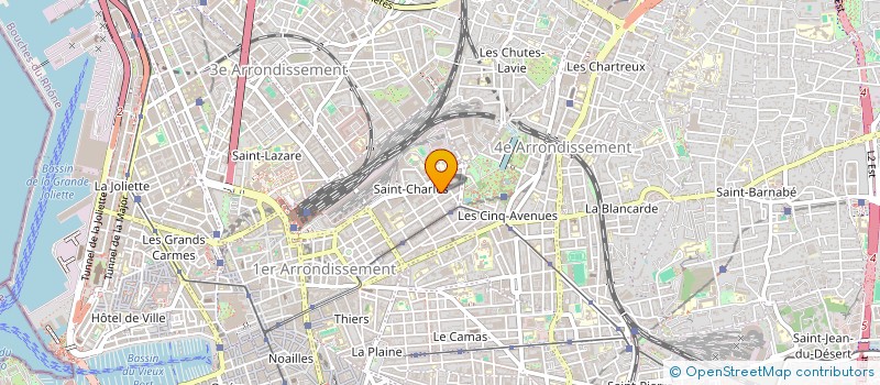 localisation de l'entreprise LOCATION APPARTEMENT MAGES MARSEILLE à MARSEILLE