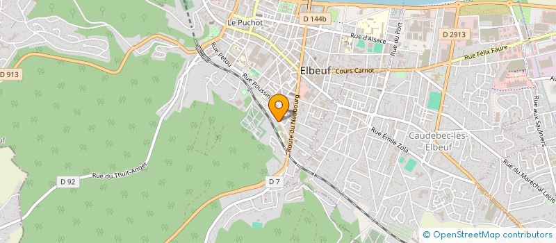 localisation de l'entreprise LOCATION ASSISTANCE à ELBEUF