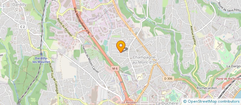 localisation de l'entreprise LOCATION AUTO VINTAGE  SAINTE-FOY-LES-LYON