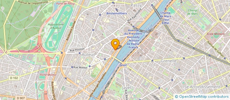 localisation de l'entreprise LOCATION AUTOMOBIL GIAMI SOLAG à PARIS