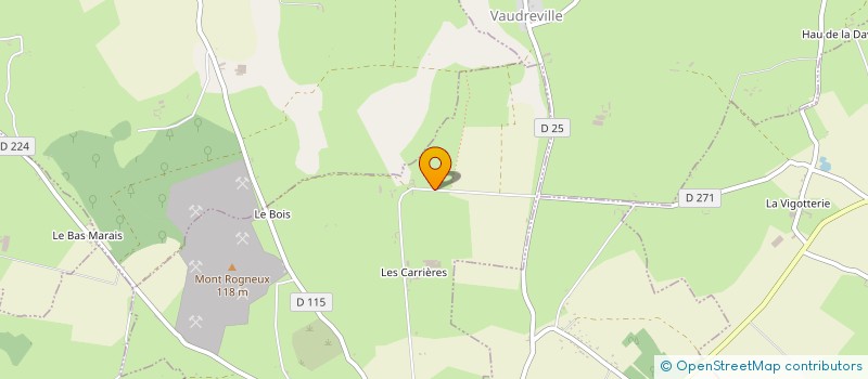 localisation de l'entreprise LOCATION AUX CARRIERES  MONTEBOURG