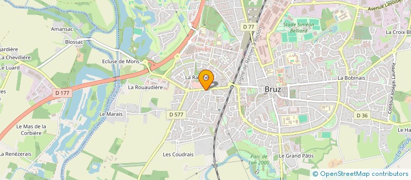 localisation de l'entreprise LOCATION AVENUE JOSEPH JAN  BRUZ