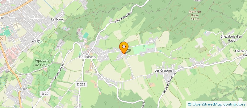 localisation de l'entreprise LOCATION BALLAISON E.T.F  BALLAISON