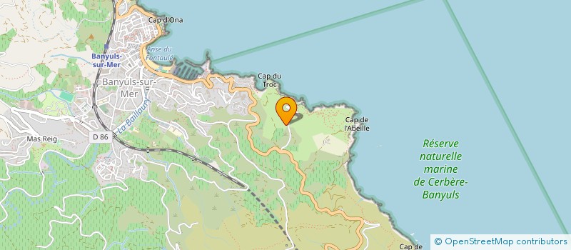 localisation de l'entreprise LOCATION BANYULS  BANYULS-SUR-MER