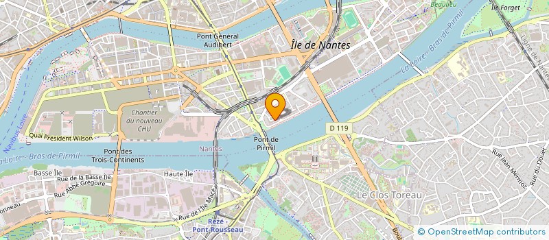 localisation de l'entreprise LOCATION BEAULIEU à NANTES