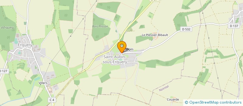 localisation de l'entreprise LOCATION BIENS COMMERCIAUX  SAINT-AUBIN-SOUS-ERQUERY