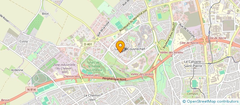 localisation de l'entreprise LOCATION BORZ à CAEN