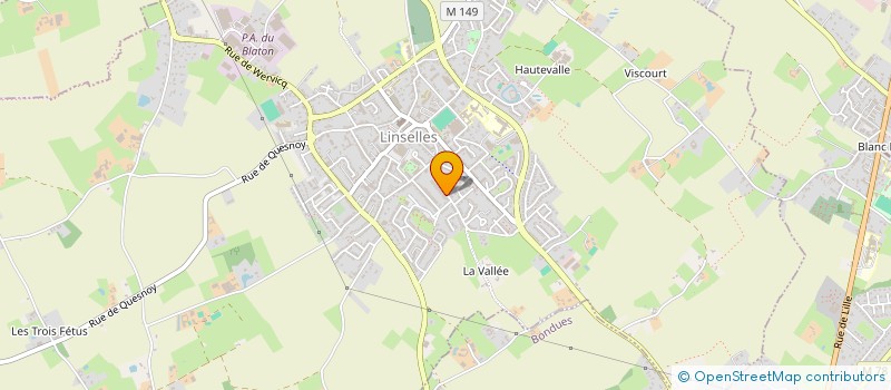 localisation de l'entreprise LOCATION BOUTCH  LINSELLES