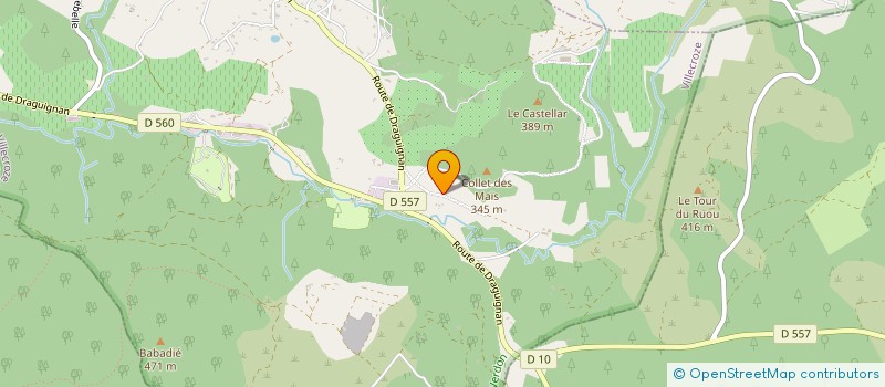 localisation de l'entreprise LOCATION BOX VILLECROZE  VILLECROZE