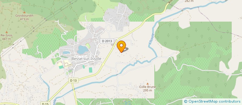 localisation de l'entreprise LOCATION CADIOU GARLATTI  BESSE-SUR-ISSOLE