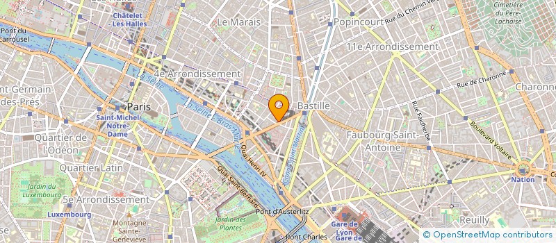 localisation de l'entreprise LOCATION CAMPING SKI MONTAGNE RANDONNEES à PARIS