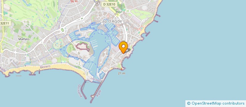 localisation de l'entreprise LOCATION CAP D'AGDE  AGDE