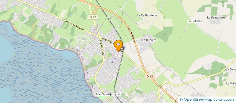 localisation de l'entreprise LOCATION CHAPTAL  LA BERNERIE-EN-RETZ