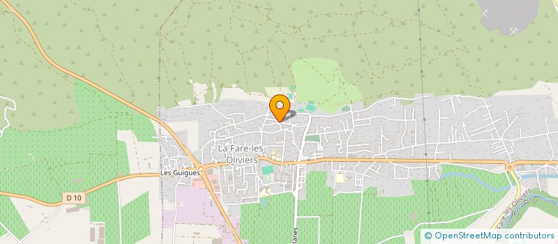 localisation de l'entreprise LOCATION DAVIES GUIBERT  LA FARE-LES-OLIVIERS