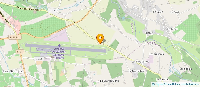 localisation de l'entreprise LOCATION DE VEHICULES DE COLLECTION à BERGERAC