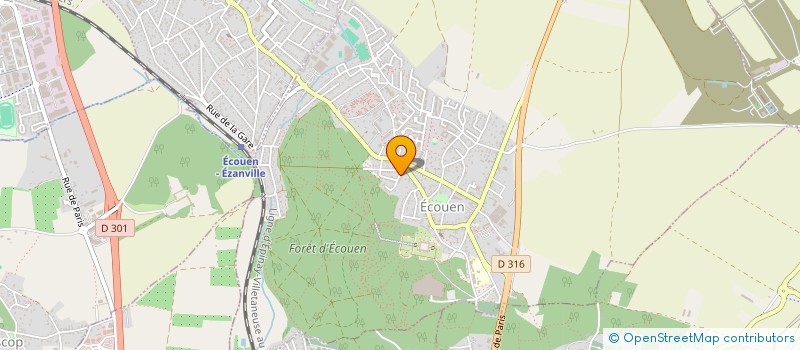 localisation de l'entreprise LOCATION DE VEHICULES ET SERVICES DIVERS à ECOUEN