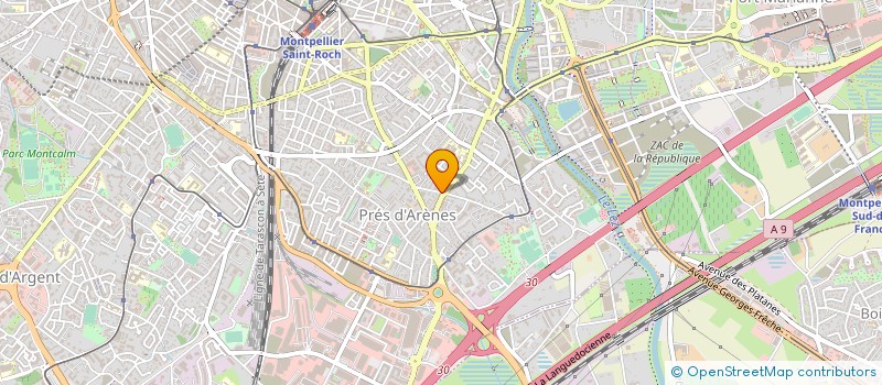 localisation de l'entreprise LOCATION DE VEHICULES INDUSTRIELS à MONTPELLIER