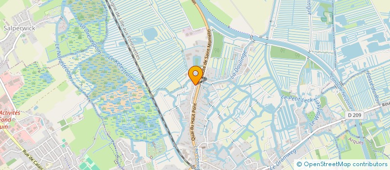 localisation de l'entreprise LOCATION DU MARAIS  SAINT-OMER