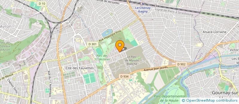 localisation de l'entreprise LOCATION DU NORD à NEUILLY-SUR-MARNE