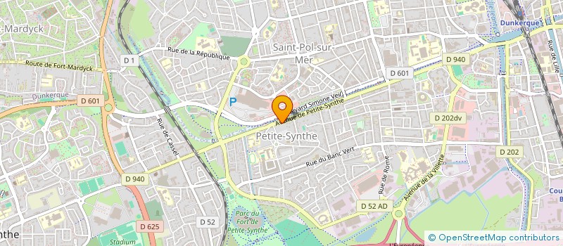localisation de l'entreprise LOCATION DVD ET VIDEO  DUNKERQUE