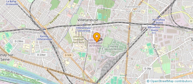 localisation de l'entreprise LOCATION EMPLACEMENT LIBRE ( LEL)  VILLETANEUSE