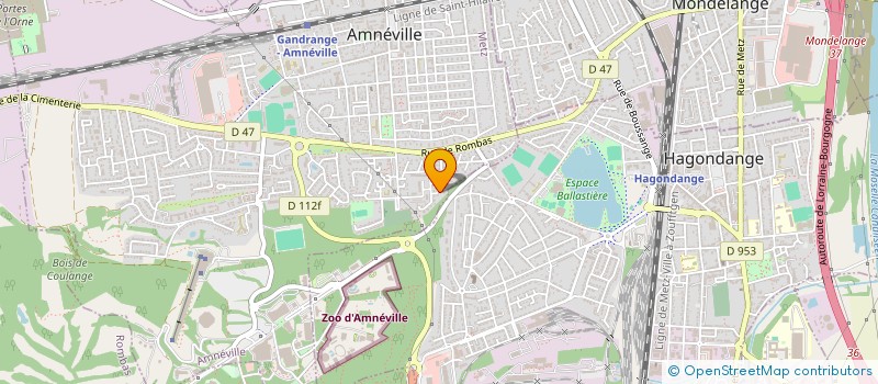 localisation de l'entreprise LOCATION ENTRETIEN SERVICES  AMNEVILLE