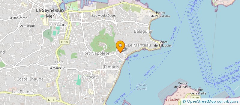 localisation de l'entreprise LOCATION FAMILY à LA SEYNE-SUR-MER