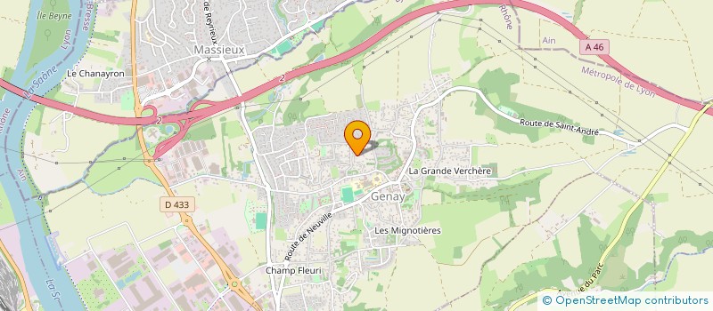 localisation de l'entreprise LOCATION GENAY  GENAY