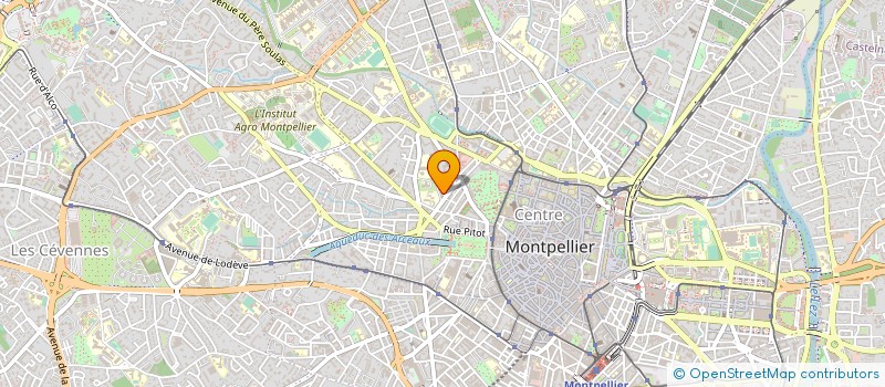 localisation de l'entreprise LOCATION GESTION IMMOBILIERE SELECTION à MONTPELLIER