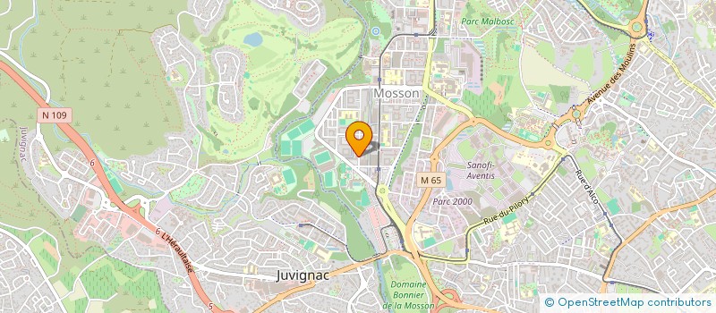 localisation de l'entreprise LOCATION HENRY à MONTPELLIER