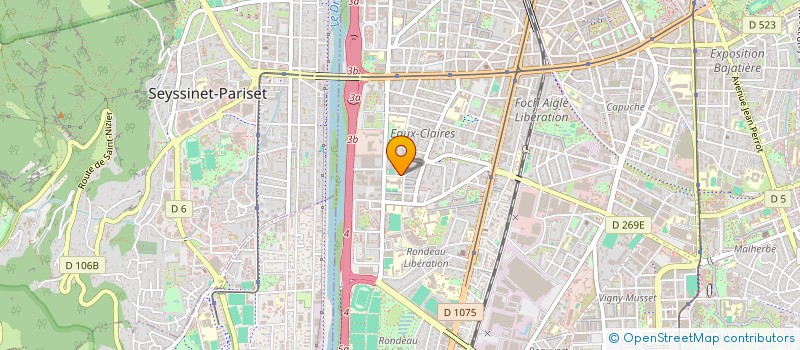 localisation de l'entreprise LOCATION HORIZONS  GRENOBLE