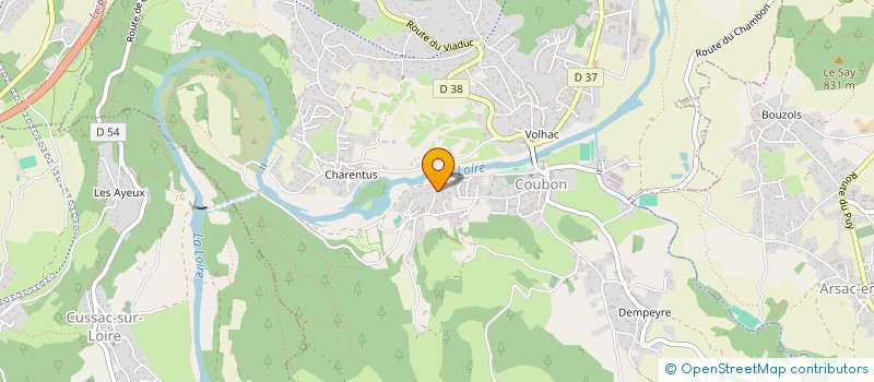 localisation de l'entreprise LOCATION IMMO PRO PART  COUBON