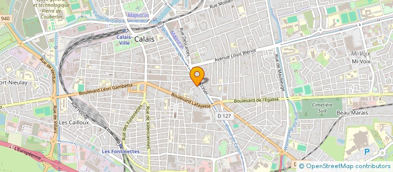 localisation de l'entreprise LOCATION IMMO'TEP  CALAIS