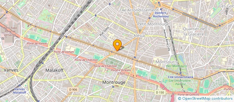 localisation de l'entreprise LOCATION JEAN MOULIN 14  PARIS