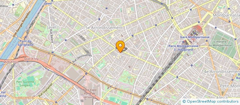 localisation de l'entreprise LOCATION LABAUNE HEQUET  PARIS