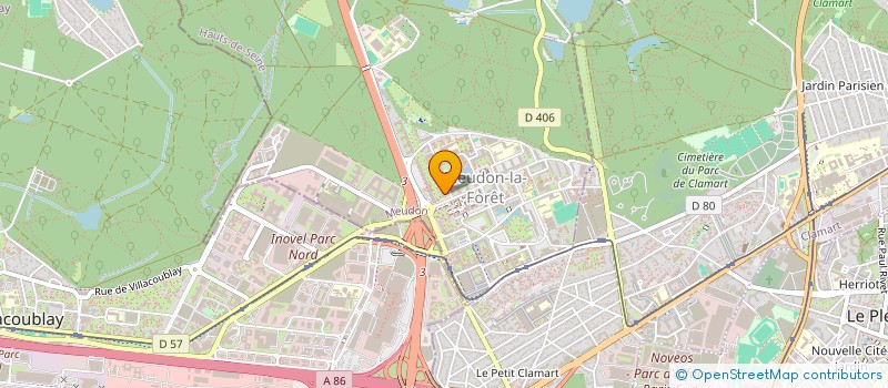 localisation de l'entreprise LOCATION LK-DT  MEUDON