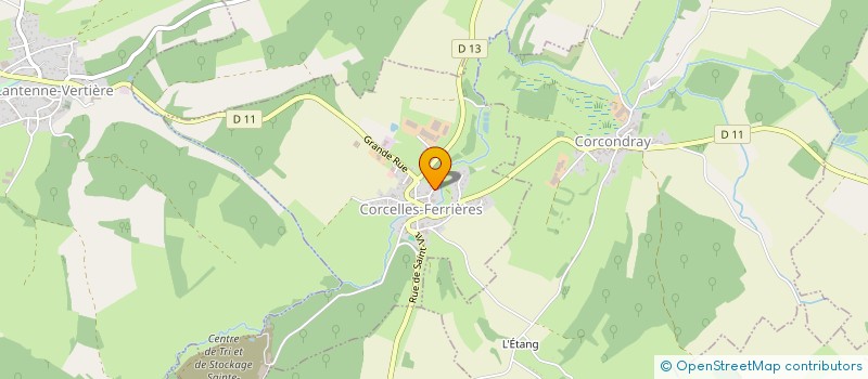 localisation de l'entreprise LOCATION LMNP LEGEARD ZVER  CORCELLES-FERRIERES