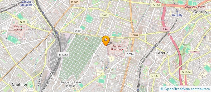 localisation de l'entreprise LOCATION LNMP P&K  BAGNEUX