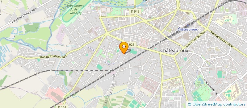 localisation de l'entreprise LOCATION LOGEMENT à CHATEAUROUX