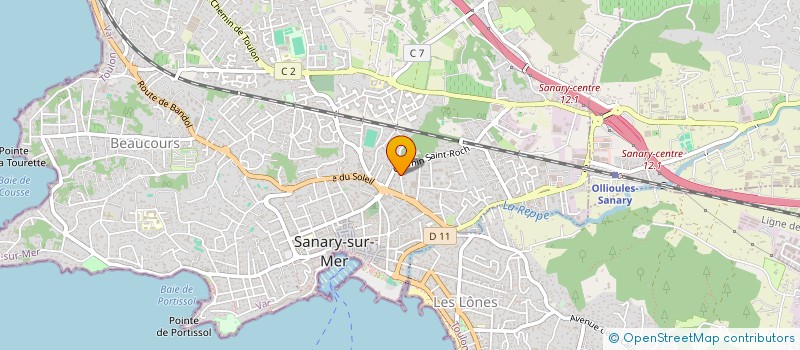 localisation de l'entreprise LOCATION LOMPRE à SANARY-SUR-MER
