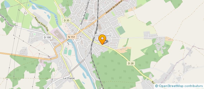 localisation de l'entreprise LOCATION MACONNERIE TRAVAUX PUBLICS à SAINT-FLORENT-SUR-CHER