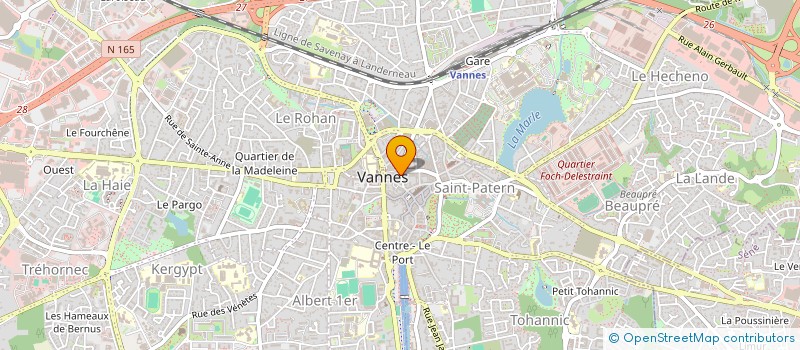 localisation de l'entreprise LOCATION  MAGASIN VANNES à VANNES