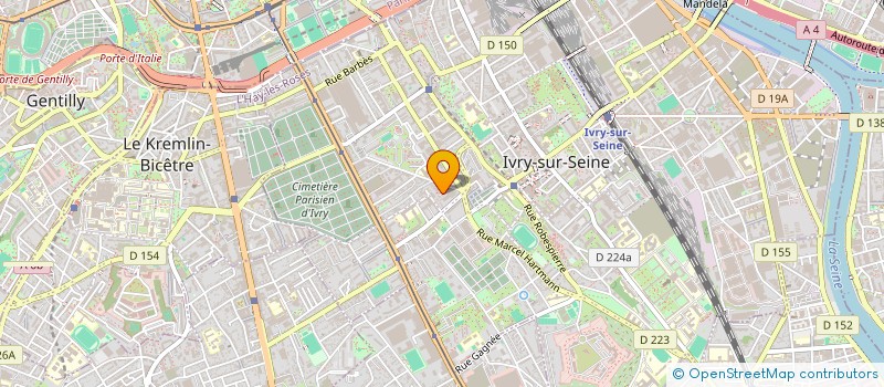 localisation de l'entreprise LOCATION MAISON HOCHE  IVRY-SUR-SEINE