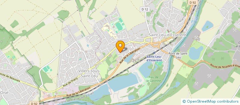 localisation de l'entreprise LOCATION MAISON MEUBLEE ST LEU D'ESSERENT  SAINT-LEU-D'ESSERENT