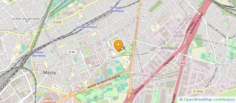 localisation de l'entreprise LOCATION MASSY LECLERCQ LMNP  MASSY