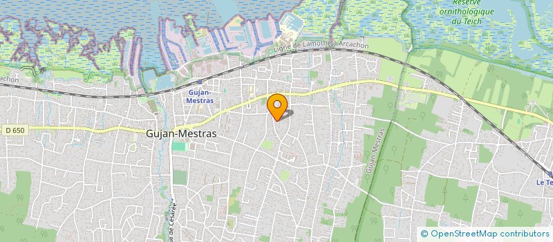 localisation de l'entreprise LOCATION MEUBLE 1 à GUJAN-MESTRAS