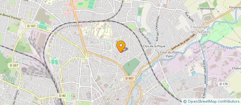 localisation de l'entreprise LOCATION MEUBLE  NEVERS